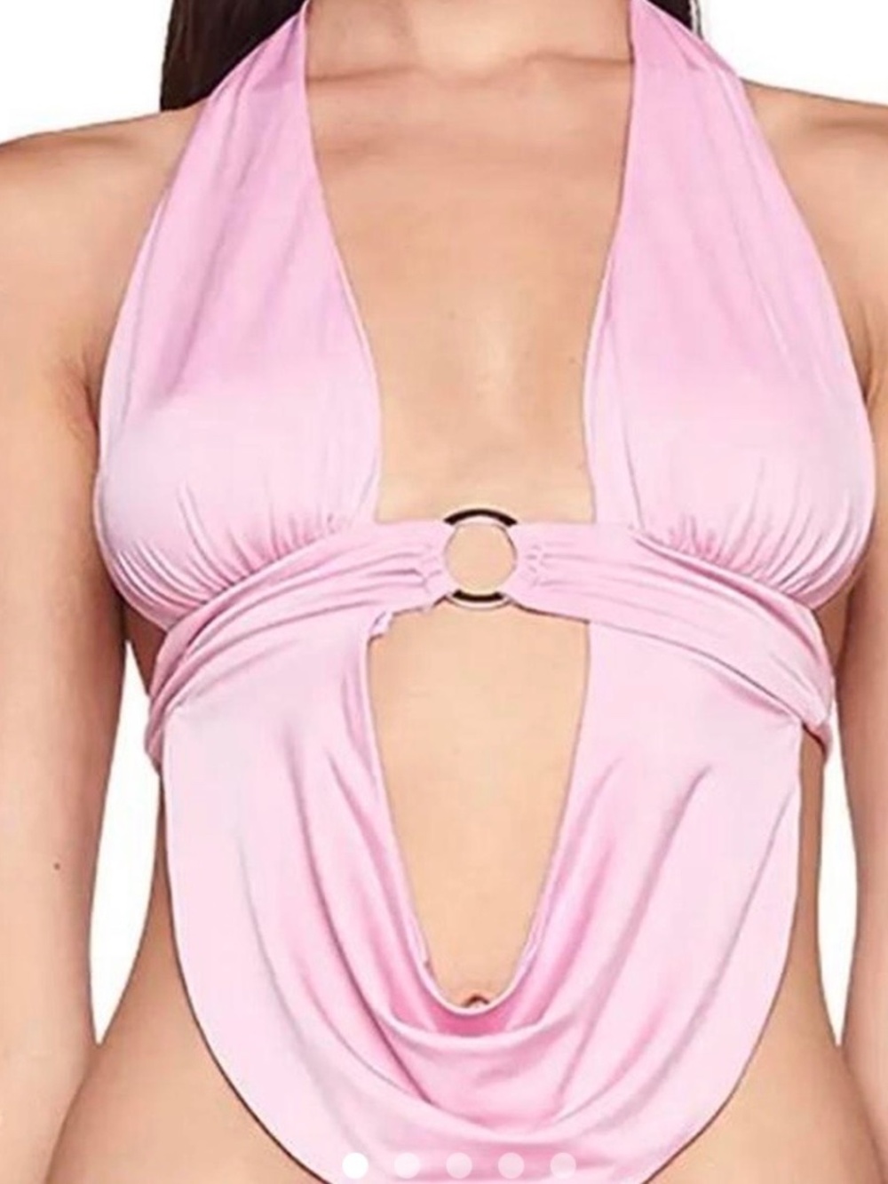 I AM GIA Pink Top